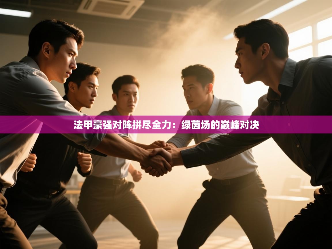 法甲豪强对阵拼尽全力：绿茵场的巅峰对决